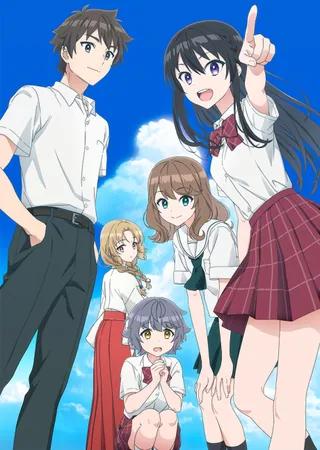 Poster Tenkousaki no Seiso Karen na Bishoujo